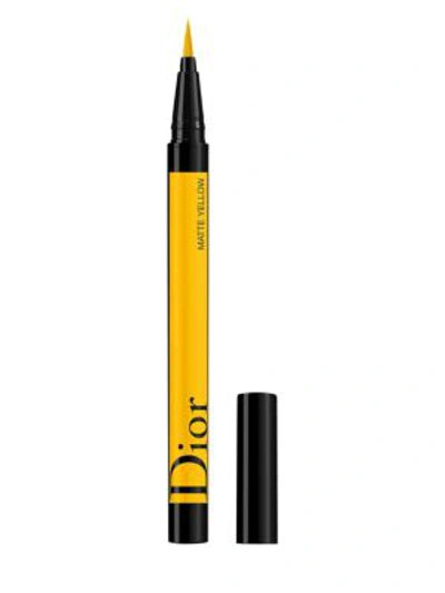 Shop Dior Show On Stage Liner In 541 Matte Yellow