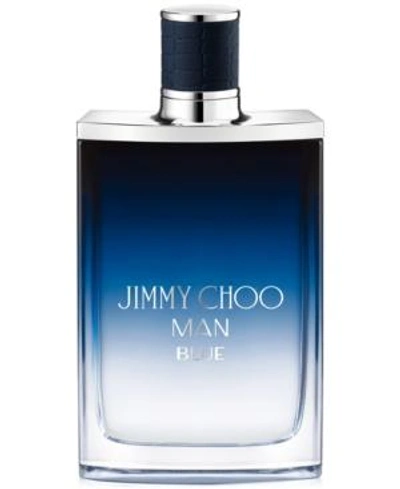 Shop Jimmy Choo Man Blue Eau De Toilette Spray, 3.3-oz.