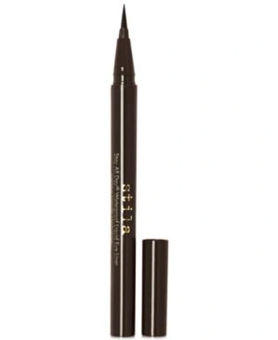 Shop Stila Stay All Day Vivid & Vibrant Waterproof Liquid Eye Liner In Intense Smoky Quartz