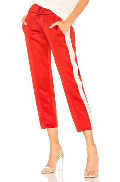 Shop Nsf Robin Track Pant In Red