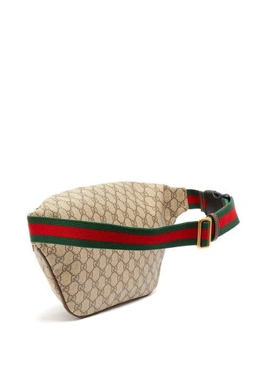 Gucci GG Supreme Belt Bag Brown Cloth ref.603277 - Joli Closet