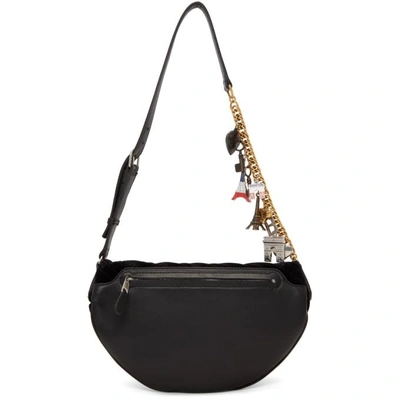 Shop Balenciaga Black Small Souvenir Charm Bag In 1000 Black