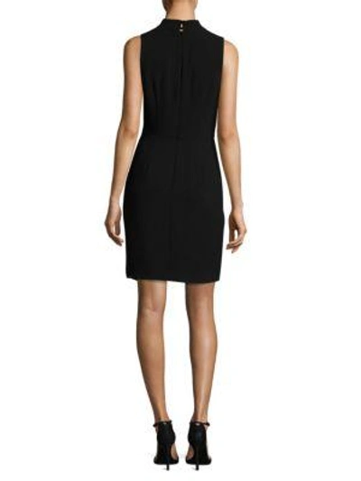 Shop Trina Turk Contessa Keyhole Sheath Dress In Velvet