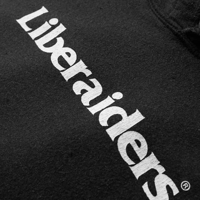 Shop Liberaiders Logo Hoody In Black
