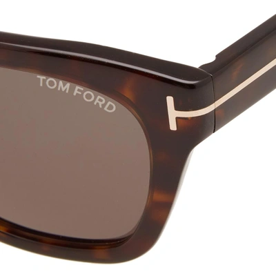 Shop Tom Ford Ft0237 Snowdon Sunglasses In Brown