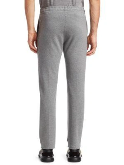 Shop Z Zegna Straight Leg Sweatpants In Grey