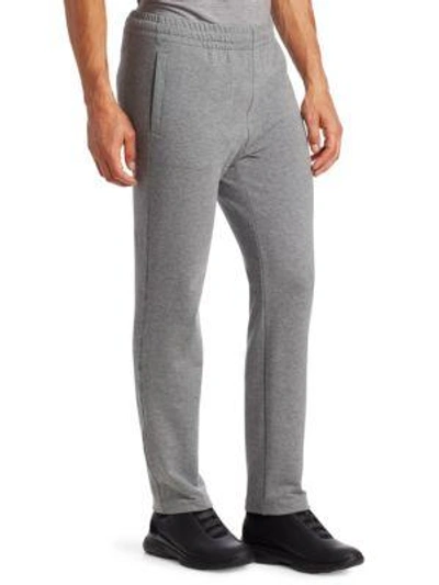 Shop Z Zegna Straight Leg Sweatpants In Grey
