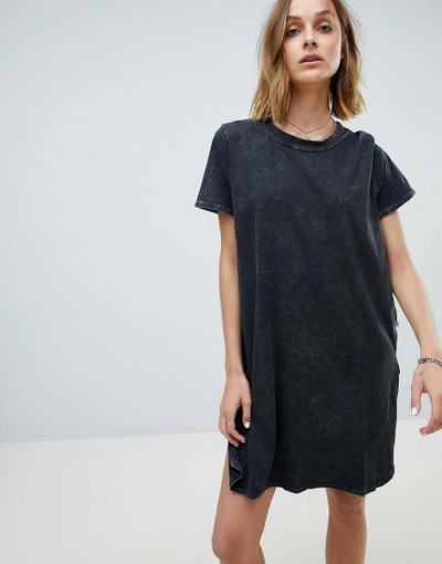 Shop Nytt Willow T-shirt Dress - Black