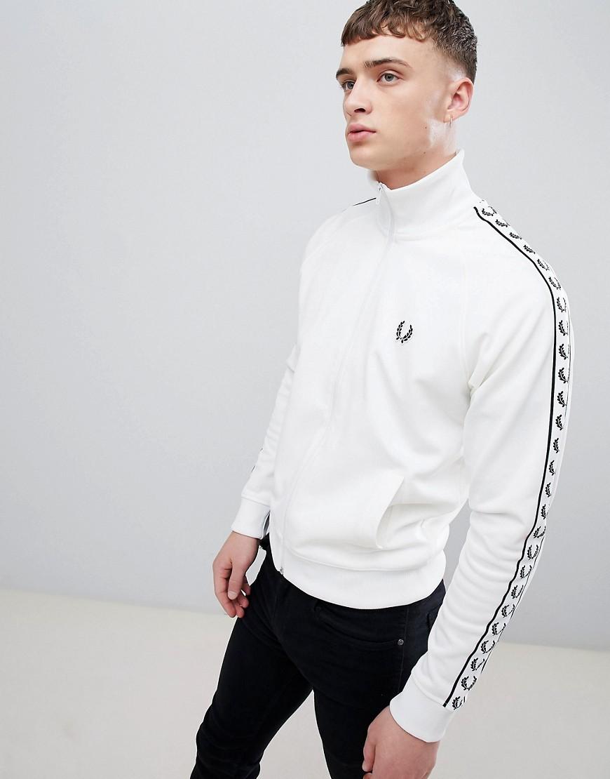 fred perry sports authentic taped track jacket