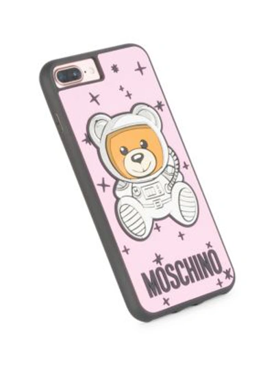 Shop Moschino Pink Astro Bear Iphone 8 Case