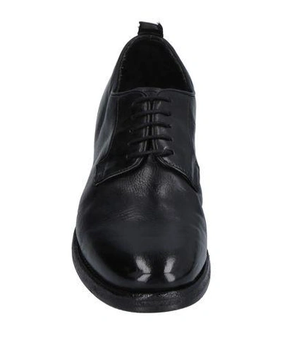 Shop Sartori Gold Lace-up Shoes In Black