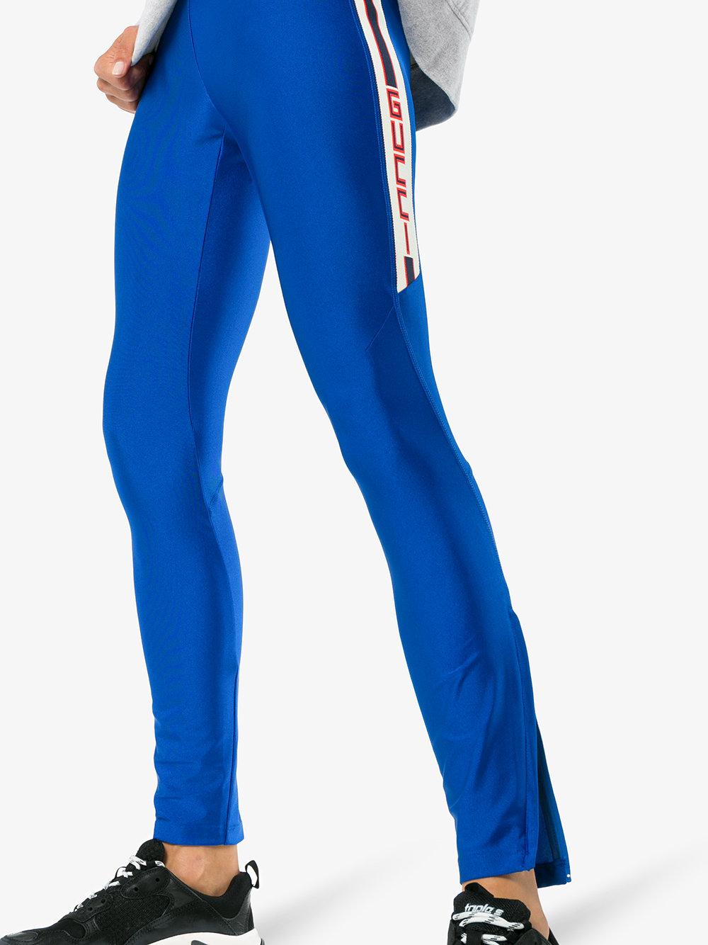 gucci blue leggings