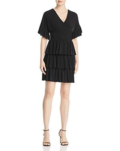 Shop Michael Michael Kors Tiered Ruffle Dress - 100% Exclusive In Black