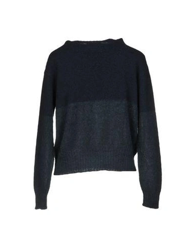 Shop Jucca Sweaters In Dark Blue