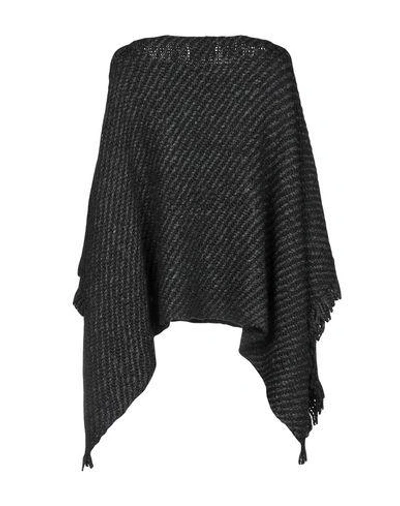 Shop Wehve Capes & Ponchos In Steel Grey