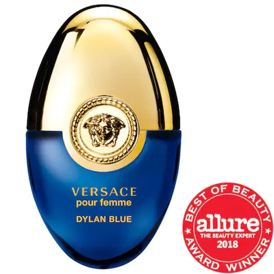 Shop Versace Dylan Blue Pour Femme Ovetto Spray 0.34 oz/ 10 ml