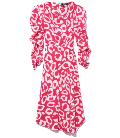 Shop Isabel Marant Pink Drop Carley Dress