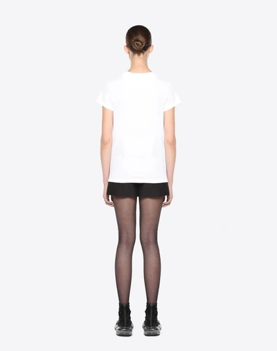 Shop Valentino Love Story T-shirt In White