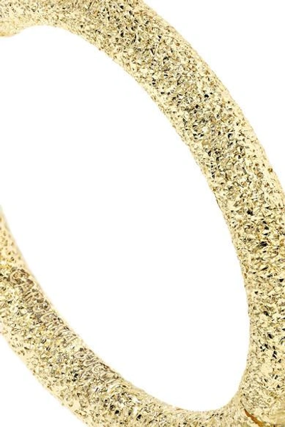 Shop Carolina Bucci Florentine 18-karat Gold Hoop Earrings