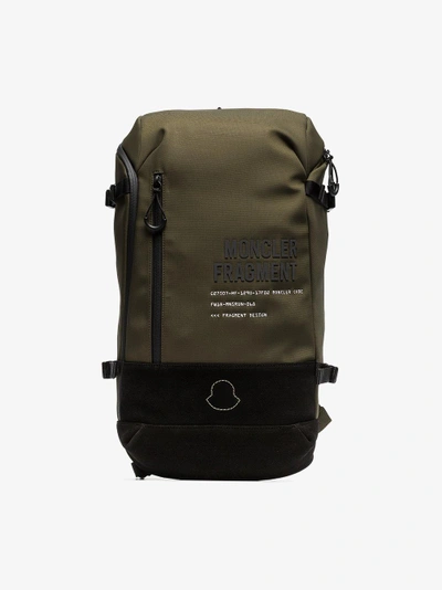 Shop Moncler Genius '7 Moncler Fragment' Rucksack In Green