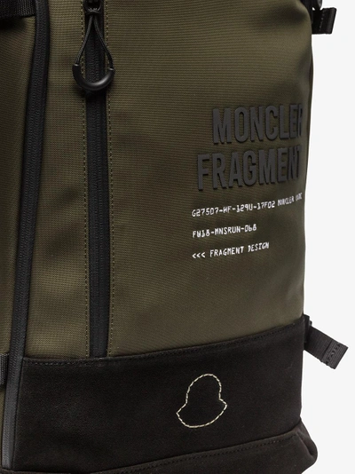 Shop Moncler Genius '7 Moncler Fragment' Rucksack In Green