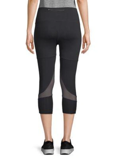 Shop Electric Yoga Biker Chick Capri Leggings In Heather Grey