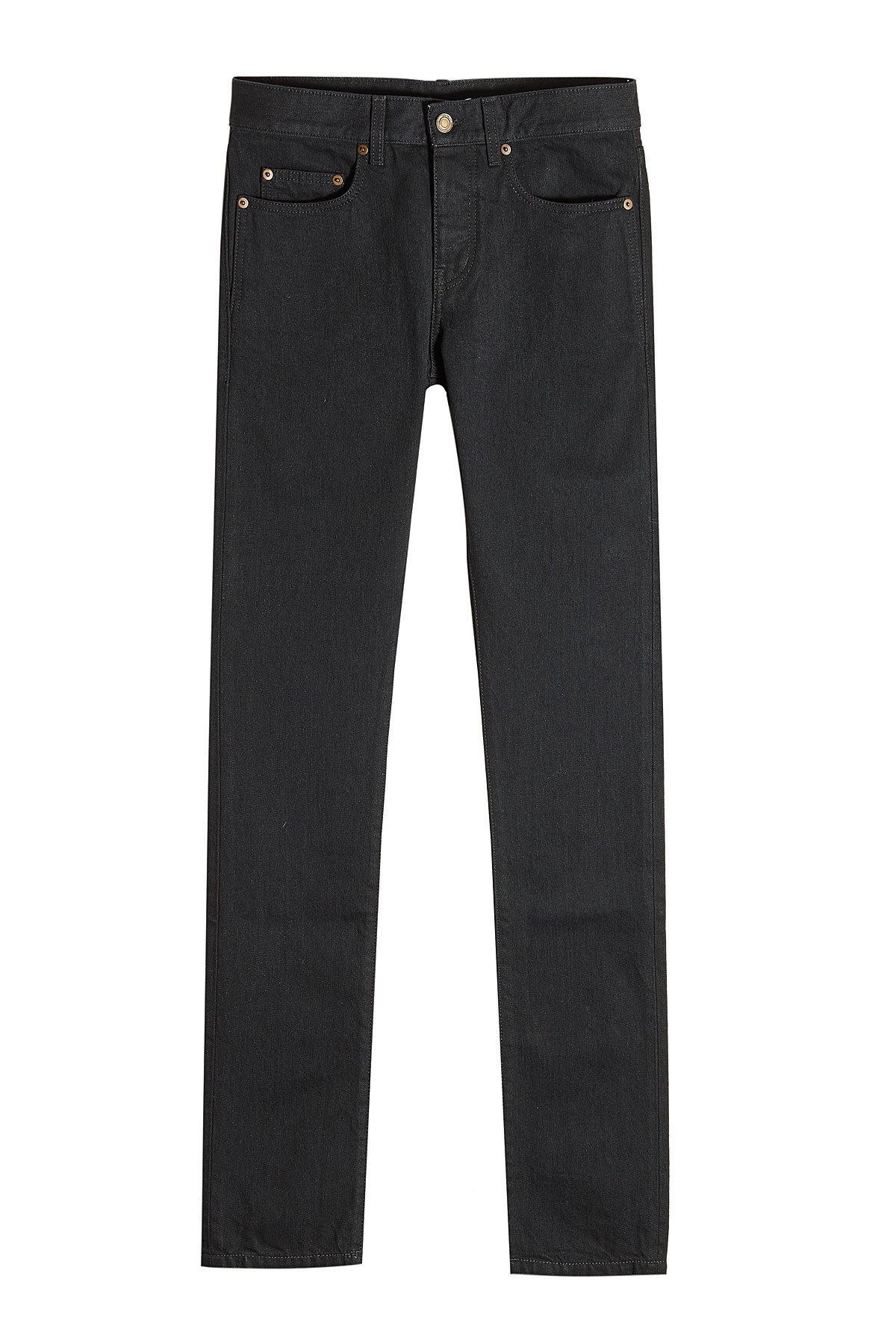 Saint Laurent Slim Jeans In Black | ModeSens