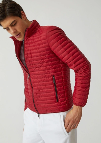 Shop Emporio Armani Down Jackets - Item 41826406 In Red