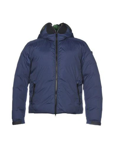 Shop Ai Riders On The Storm Down Jackets In Dark Blue