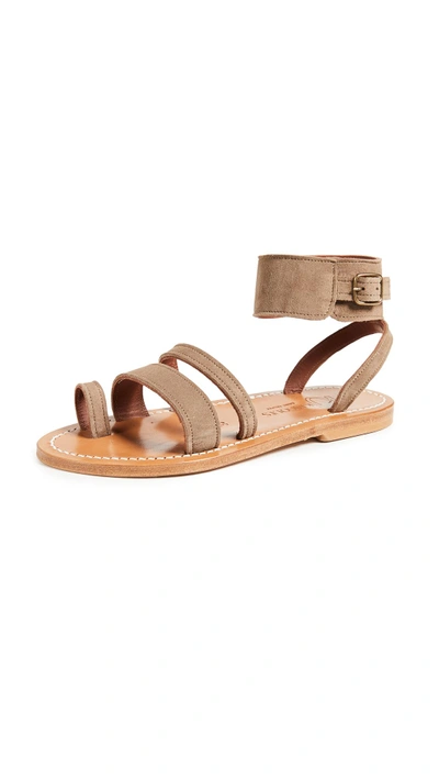 Ares Toe Ring Slide Sandals