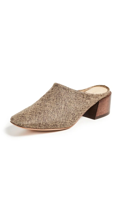 Shop Mari Giudicelli Viola Mules In Brown