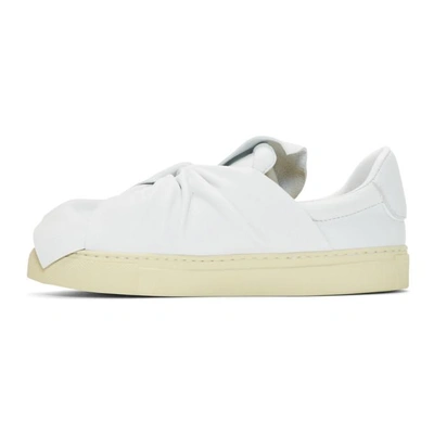Shop Ports 1961 White Bow Sneakers In 110 White