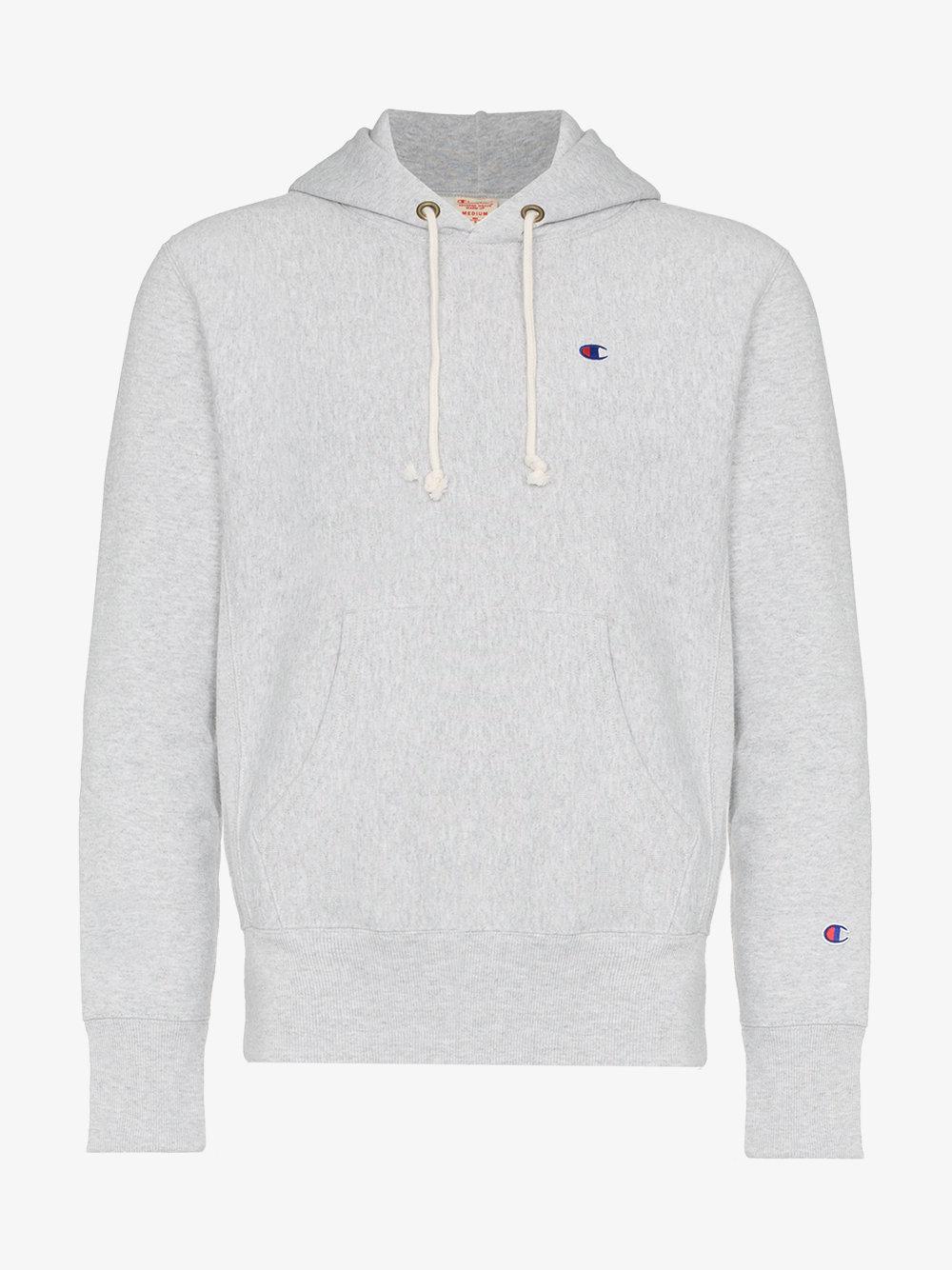 champion reverse weave terry hoodie