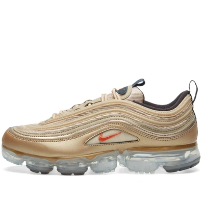 Shop Nike Air Vapormax 97 W In Gold