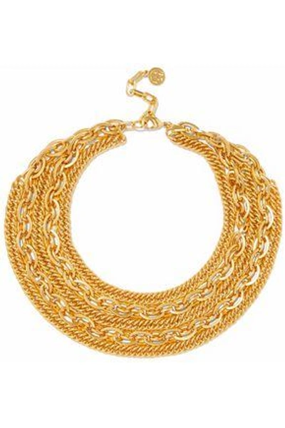 Shop Ben-amun Woman Gold-tone Necklace Gold