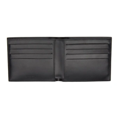 Shop Givenchy Black Blurred Star Wallet In 001 Black