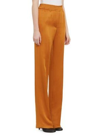 Shop Haider Ackermann Straight-leg Trousers In Kuiper Shiny Copper