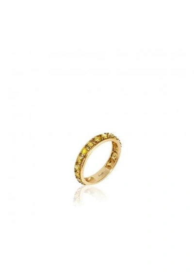 Shop Annoushka Dusty Diamond Eternity Ring In Gold