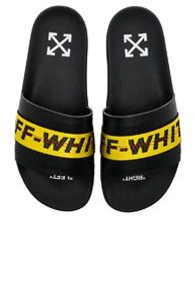 Shop Off-white Off In Black & Yellow