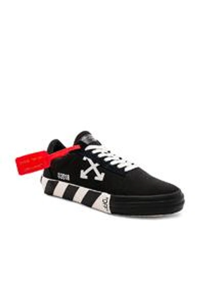 Shop Off-white Vulc Low Sneaker In Black