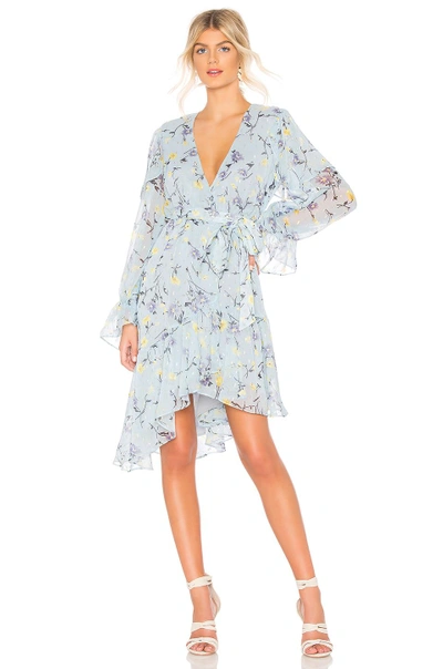 Shop Elliatt Harbor Dress In Blue Multi