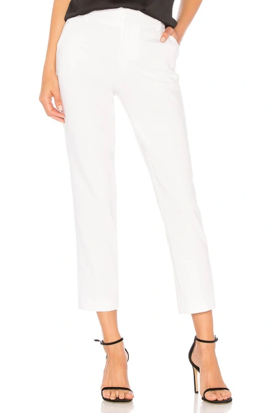 Shop Alice And Olivia Stacey Slim Trouser In White