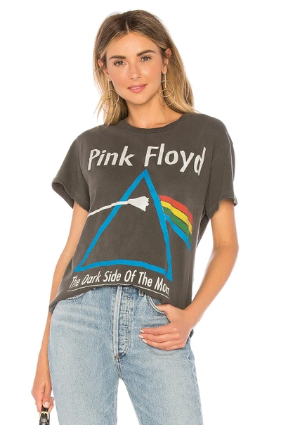Shop Madeworn Pink Floyd Dark Side Of The Moon Tee In Charcoal