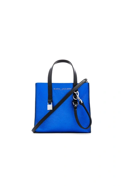 Shop Marc Jacobs Mini Grind Bag In Blue. In Sapphire