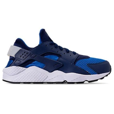 Shop Nike Men's Air Huarache Run Running Shoes, Blue