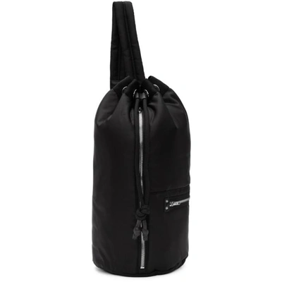 Shop Mcq By Alexander Mcqueen Mcq Alexander Mcqueen Black Loveless Gym Backpack In 1000 Black