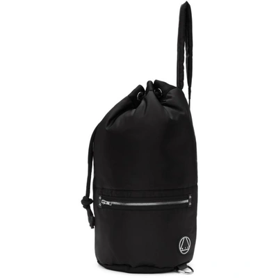 Shop Mcq By Alexander Mcqueen Mcq Alexander Mcqueen Black Loveless Gym Backpack In 1000 Black