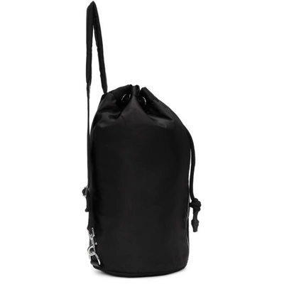 Shop Mcq By Alexander Mcqueen Mcq Alexander Mcqueen Black Loveless Gym Backpack In 1000 Black