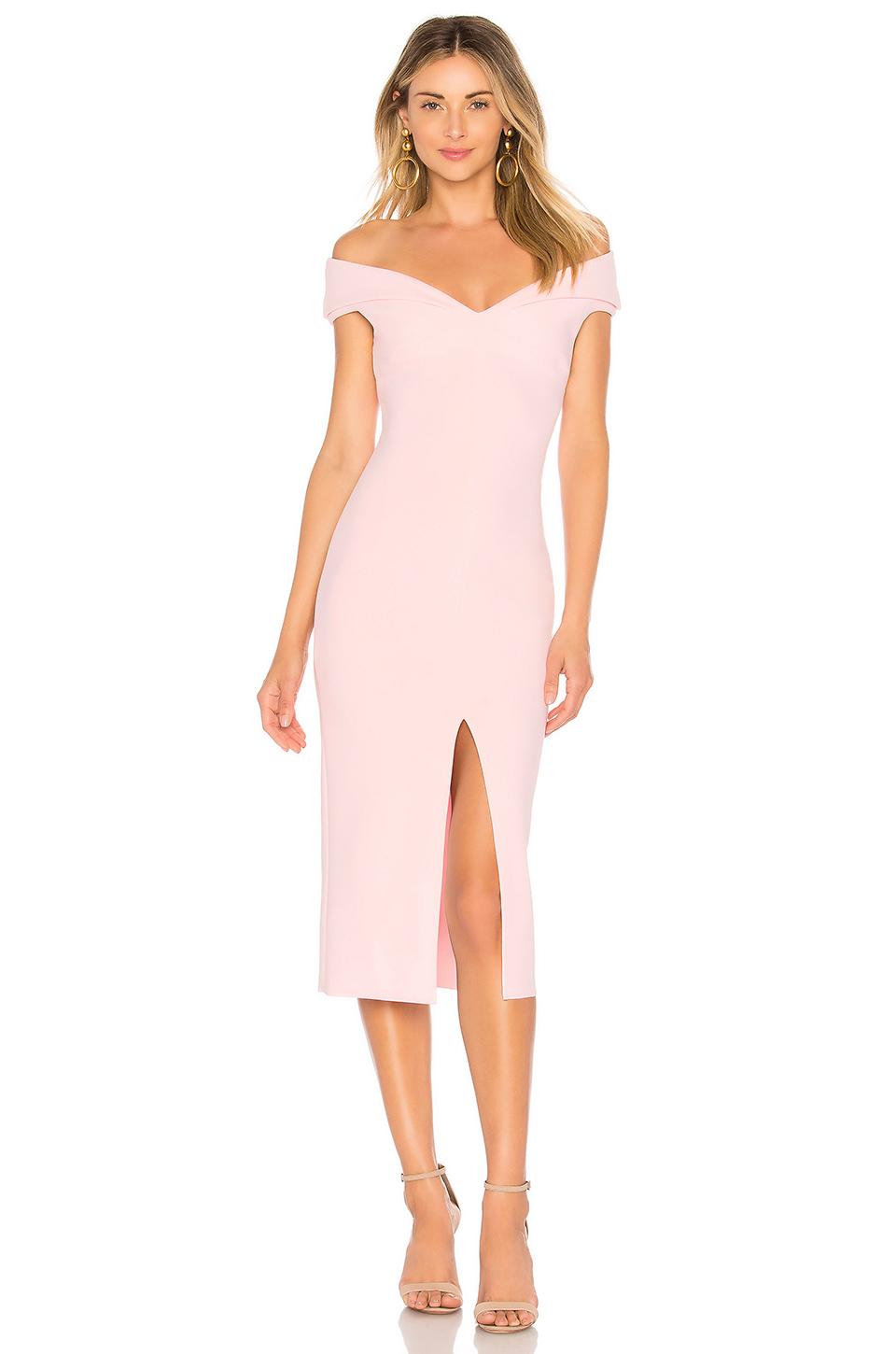 bec and bridge dress pink