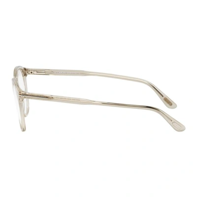 Shop Tom Ford Transparent Ft5401 Glasses In 020